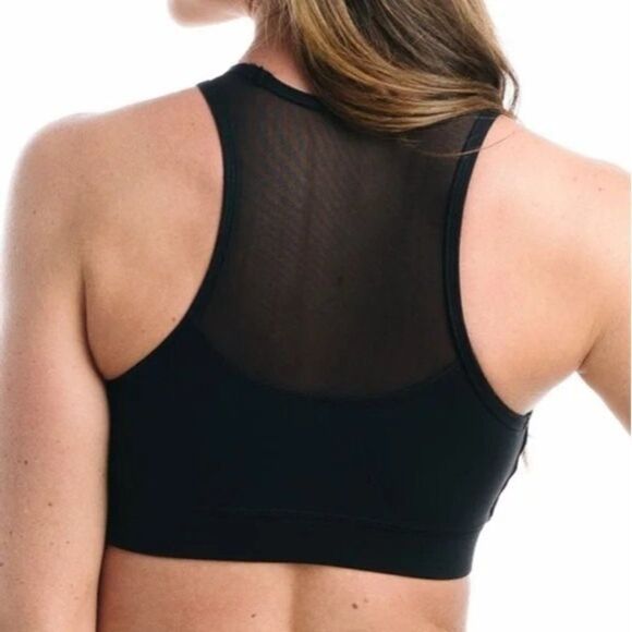 Zyia Active Black Kakadu Brilliant Back Mesh Bra in an XL, NWT - Picture 7 of 9